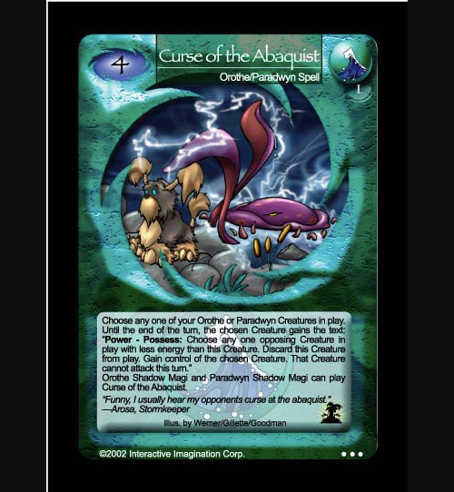 Curse of the Abaquist - Orothe - Foil